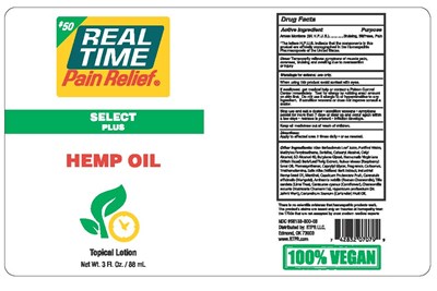 Labeling (Rtpr Hemp Oil Select Plus)